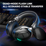 ZAODON LinX G5 Trådløst Gaming Headset Bluetooth-kompatibelt 6.0 4-Tilstande 7.1 Virtuel Surround Sound