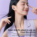 REMAX CozyBuds W29 AI Clip-On True Wireless Earbuds with AI Smart Interaction Open-Ear Earphones for Music Call
