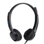 DANYIN BH109 3.5mm/USB Wired Business Headset Telephone Headphone with Microphone