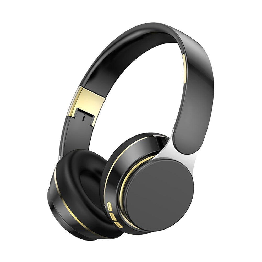GN-25 Bass Over-head Headphone Stereo Headset Bluetooth-compatible Earphone with 40mm Vibrating Diaphragm and 3.5mm Audio Jack