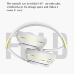GN-25 Bass Over-head Headphone Stereo Headset Bluetooth-compatible Earphone with 40mm Vibrating Diaphragm and 3.5mm Audio Jack