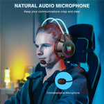 ONIKUMA X15 Pro Gaming Headset 3.5mm Kabelbaseret Headset Surround Sound Gaming-hovedtelefon med RGB-belysningseffekt