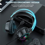ONIKUMA X15 Pro Gaming Headset 3.5mm Kabelbaseret Headset Surround Sound Gaming-hovedtelefon med RGB-belysningseffekt