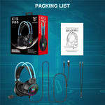 ONIKUMA X15 Pro Gaming Headset 3.5mm Kabelbaseret Headset Surround Sound Gaming-hovedtelefon med RGB-belysningseffekt