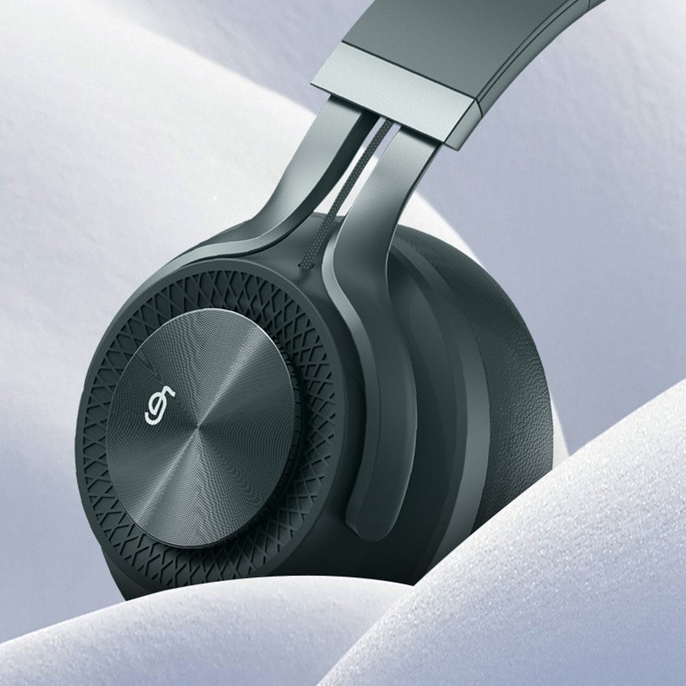 FINGERTIME trådløst headset, foldbart, Bluetooth-kompatibelt, ANC støjreducerende stereo musik-hovedtelefon
