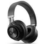 FINGERTIME trådløst headset, foldbart, Bluetooth-kompatibelt, ANC støjreducerende stereo musik-hovedtelefon