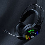 BATXELLENT H81 RGB Wired Headset Adjustable Gaming Headphone Noise Canceling Earphone with Mic for PC, Laptops, Mobile Phones
