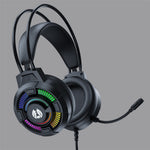 BATXELLENT H81 RGB Wired Headset Adjustable Gaming Headphone Noise Canceling Earphone with Mic for PC, Laptops, Mobile Phones
