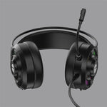BATXELLENT H81 RGB Wired Headset Adjustable Gaming Headphone Noise Canceling Earphone with Mic for PC, Laptops, Mobile Phones