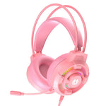 BATXELLENT H81 RGB Wired Headset Adjustable Gaming Headphone Noise Canceling Earphone with Mic for PC, Laptops, Mobile Phones