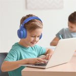 GORSUN A66 3.5mm Wired Earphones 85 / 94dB Volume Limit Over-ear Headset Children Foldable Headphone