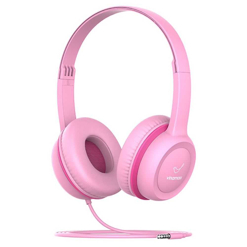 VINAMASS A63 Kablet Børnehovedtelefon Udtrækkeligt Hovedbånd HiFi Musik 85db Børneheadset