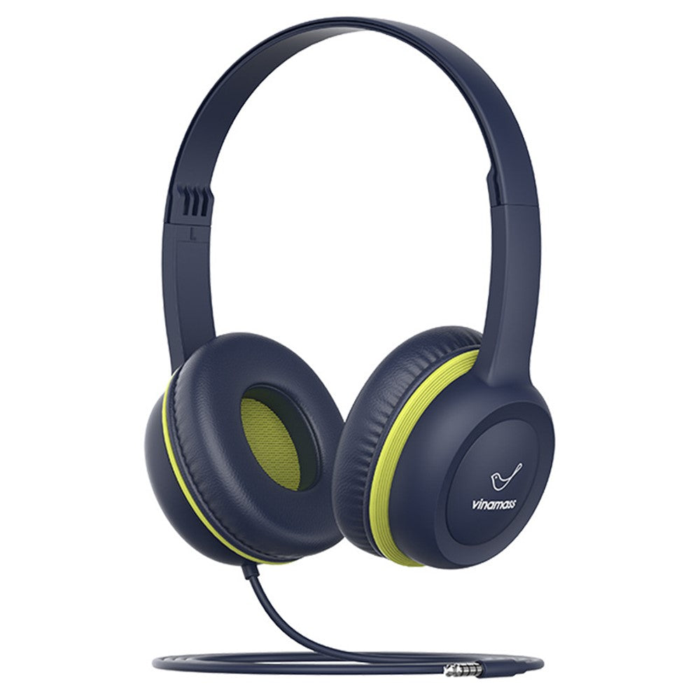 VINAMASS A63 Kablet Børnehovedtelefon Udtrækkeligt Hovedbånd HiFi Musik 85db Børneheadset