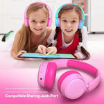 GORSUN GS-E62 Ear-Cover Children Bluetooth-compatible Headset Folding Headphones Wireless Earphones for Mobile Phone Tablet PC