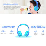 GORSUN GS-E61 Kids Over-ear Bluetooth-compatible Headphone Foldable Earphone Children Music 3.5mm AUX Headset with Detachable Cat Ears Decor