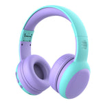 GORSUN GS-E61 Kids Over-ear Bluetooth-compatible Headphone Foldable Earphone Children Music 3.5mm AUX Headset with Detachable Cat Ears Decor
