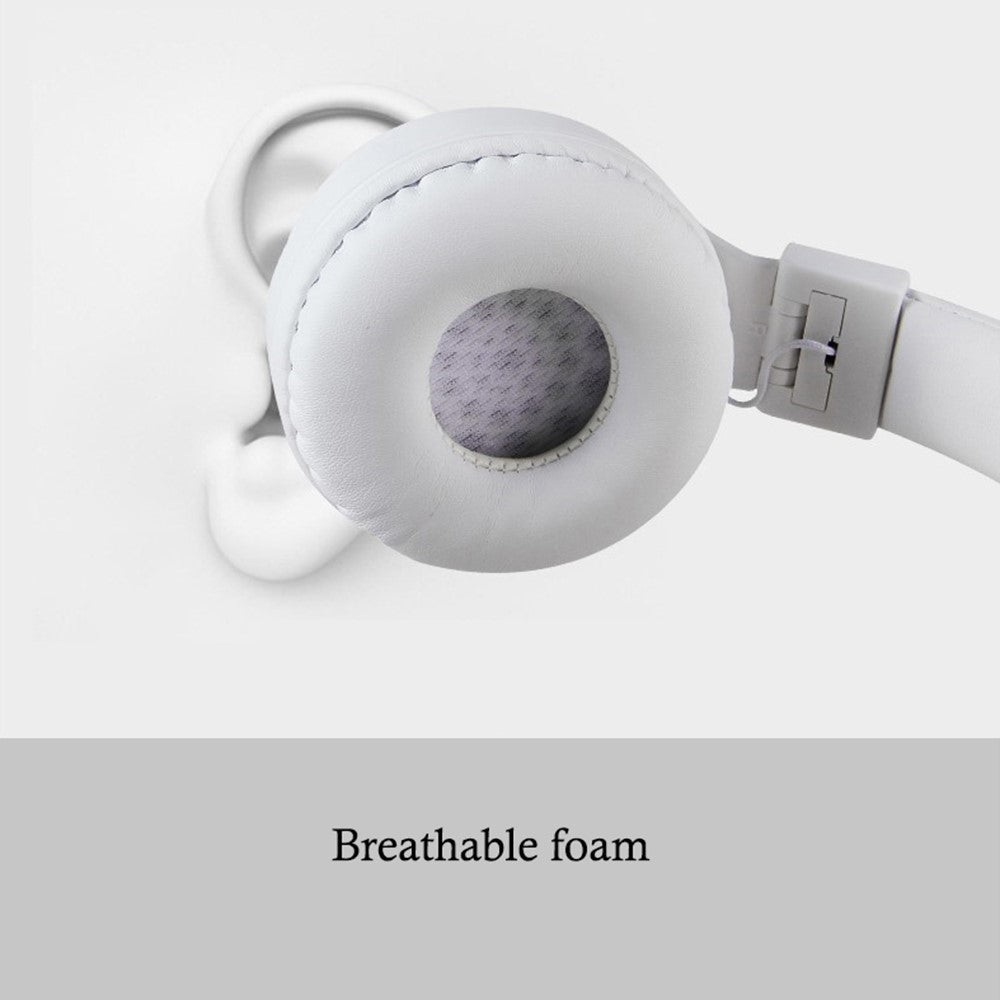 GORSUN GS-778 Over-ear Wired Headphone Stereo HiFi Sound Children Headset with 3.5mm AUX Plug