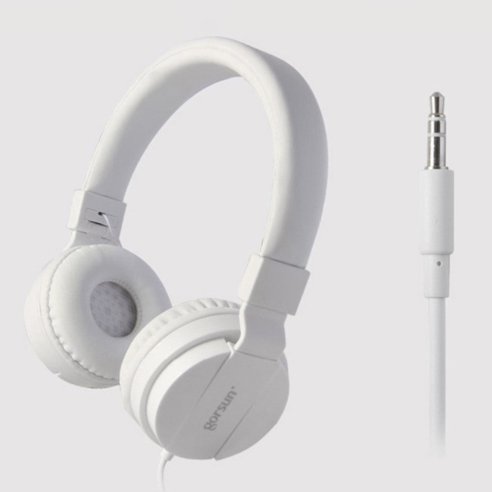 GORSUN GS-778 Over-ear Wired Headphone Stereo HiFi Sound Children Headset with 3.5mm AUX Plug