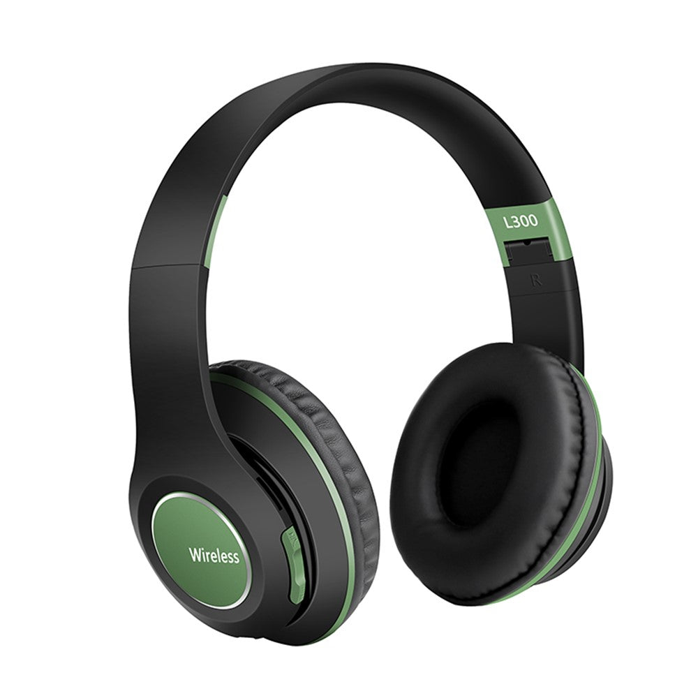 L300 Over-ear Wireless Headset Foldable Bluetooth-compatible 5.0 HiFi Stereo Sound Noise Cancelling Headphone