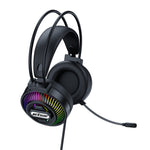 BATXELLENT H46 RGB-belysning Kabelforbundne hovedtelefoner Gaming Headset med Mikrofon