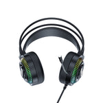 BATXELLENT H46 RGB-belysning Kabelforbundne hovedtelefoner Gaming Headset med Mikrofon