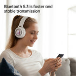 FINGERTIME Q1 BT5.3 Space Capsule Wireless Headset with Breathing Light Bluetooth-compatible Headphone for Kids