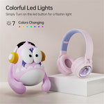 FINGERTIME Q1 BT5.3 Space Capsule Wireless Headset with Breathing Light Bluetooth-compatible Headphone for Kids