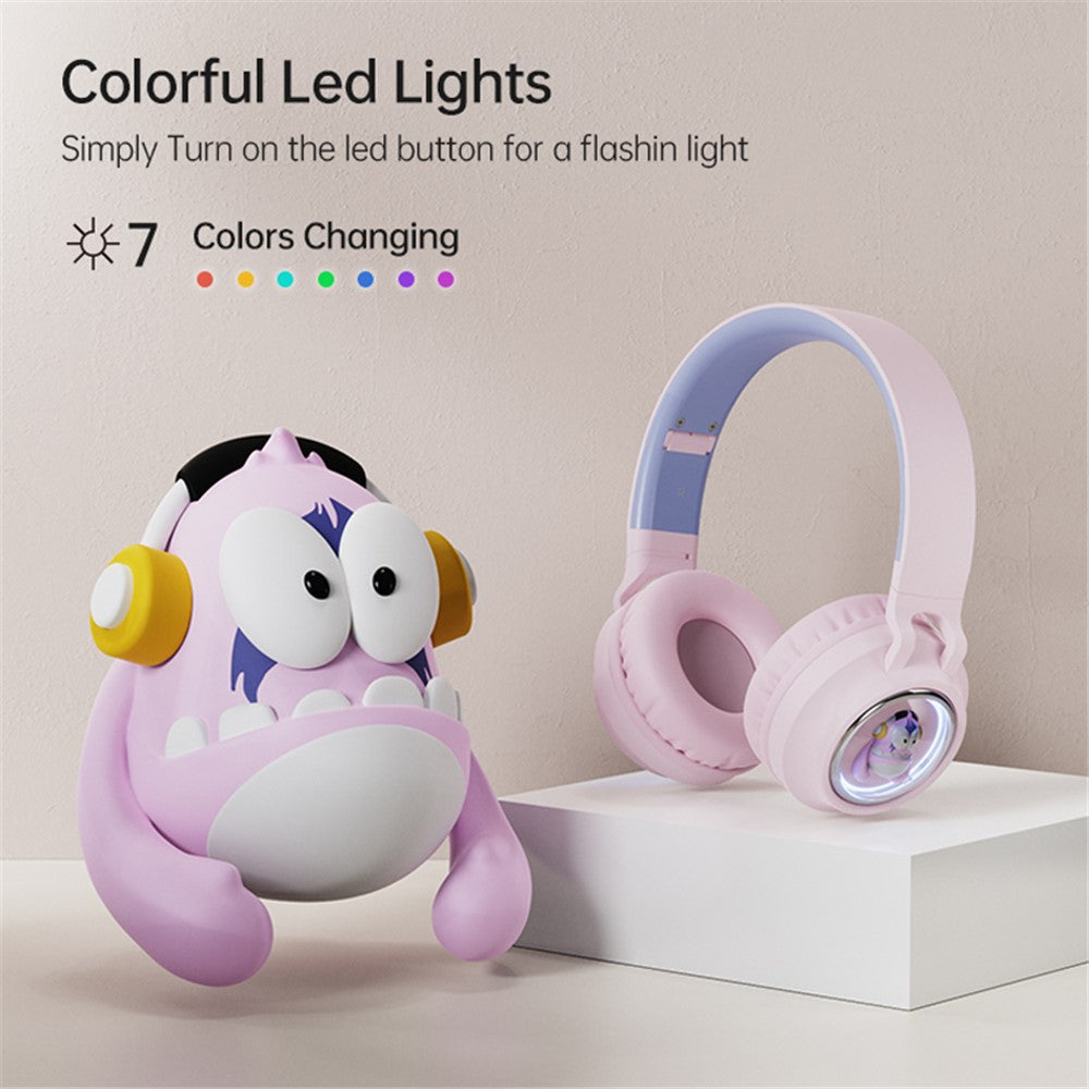 FINGERTIME Q1 BT5.3 Space Capsule Wireless Headset with Breathing Light Bluetooth-compatible Headphone for Kids