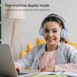FINGERTIME Q1 BT5.3 Space Capsule Wireless Headset with Breathing Light Bluetooth-compatible Headphone for Kids