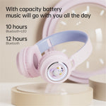 FINGERTIME Q1 BT5.3 Space Capsule Wireless Headset with Breathing Light Bluetooth-compatible Headphone for Kids