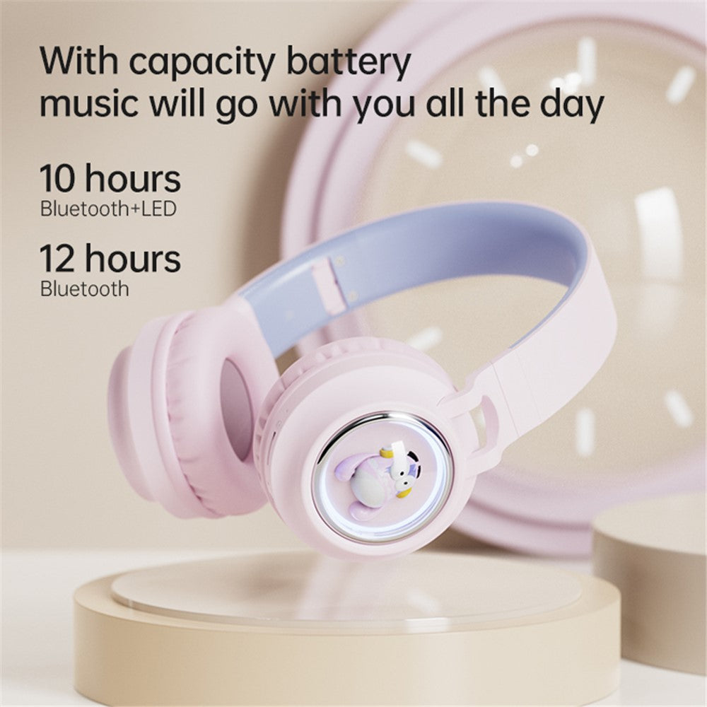FINGERTIME Q1 BT5.3 Space Capsule Wireless Headset with Breathing Light Bluetooth-compatible Headphone for Kids