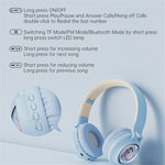 FINGERTIME Q1 BT5.3 Space Capsule Wireless Headset with Breathing Light Bluetooth-compatible Headphone for Kids