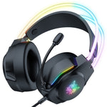 ONIKUMA X26 E-sports Gaming Headset with RGB Lighting Noise Reduction Wired Headphone