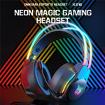 ONIKUMA X26 E-sports Gaming Headset with RGB Lighting Noise Reduction Wired Headphone