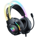 ONIKUMA X26 E-sports Gaming Headset with RGB Lighting Noise Reduction Wired Headphone