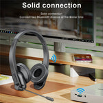 OY631 Bluetooth-kompatibelt 5.3 Headset Kundeservice Hovedtelefon med Mikrofon Støjreducerende Trådløst Headset til Lastbilchauffører