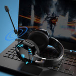 KOTION EACH G2000PRO Bluetooth-compatible 5.2 Headset Over-Ear HiFi Stereo Wireless Wired Gaming Headphone