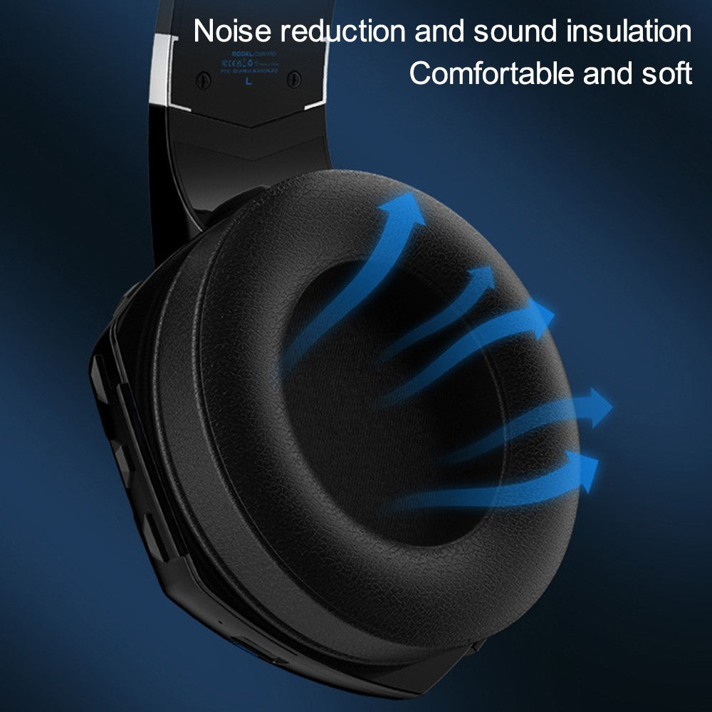 KOTION EACH G2000PRO Bluetooth-compatible 5.2 Headset Over-Ear HiFi Stereo Wireless Wired Gaming Headphone