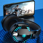 KOTION EACH G2000PRO Bluetooth-compatible 5.2 Headset Over-Ear HiFi Stereo Wireless Wired Gaming Headphone