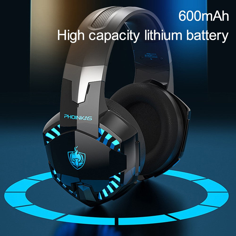 KOTION EACH G2000PRO Bluetooth-compatible 5.2 Headset Over-Ear HiFi Stereo Wireless Wired Gaming Headphone