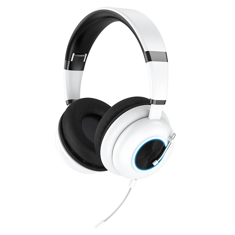 KE-29 Over-ear Trådløst Bluetooth-kompatibelt Headset RGB Lys Gaming Musik Hovedtelefon med Mikrofon