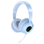 KE-29 Over-ear Trådløst Bluetooth-kompatibelt Headset RGB Lys Gaming Musik Hovedtelefon med Mikrofon