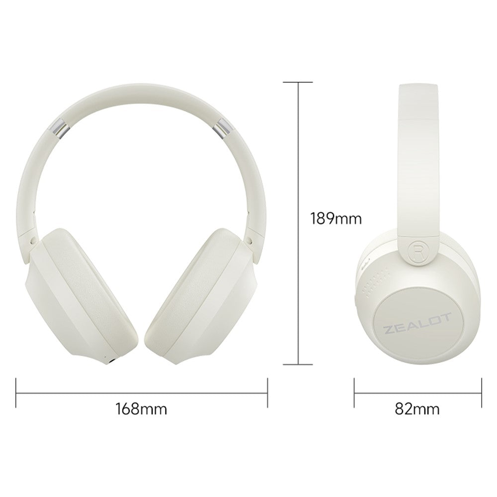 ZEALOT B38 Sports Wireless Bluetooth-compatible Headset Head-Mounted Noise Reduction Folding Headphone