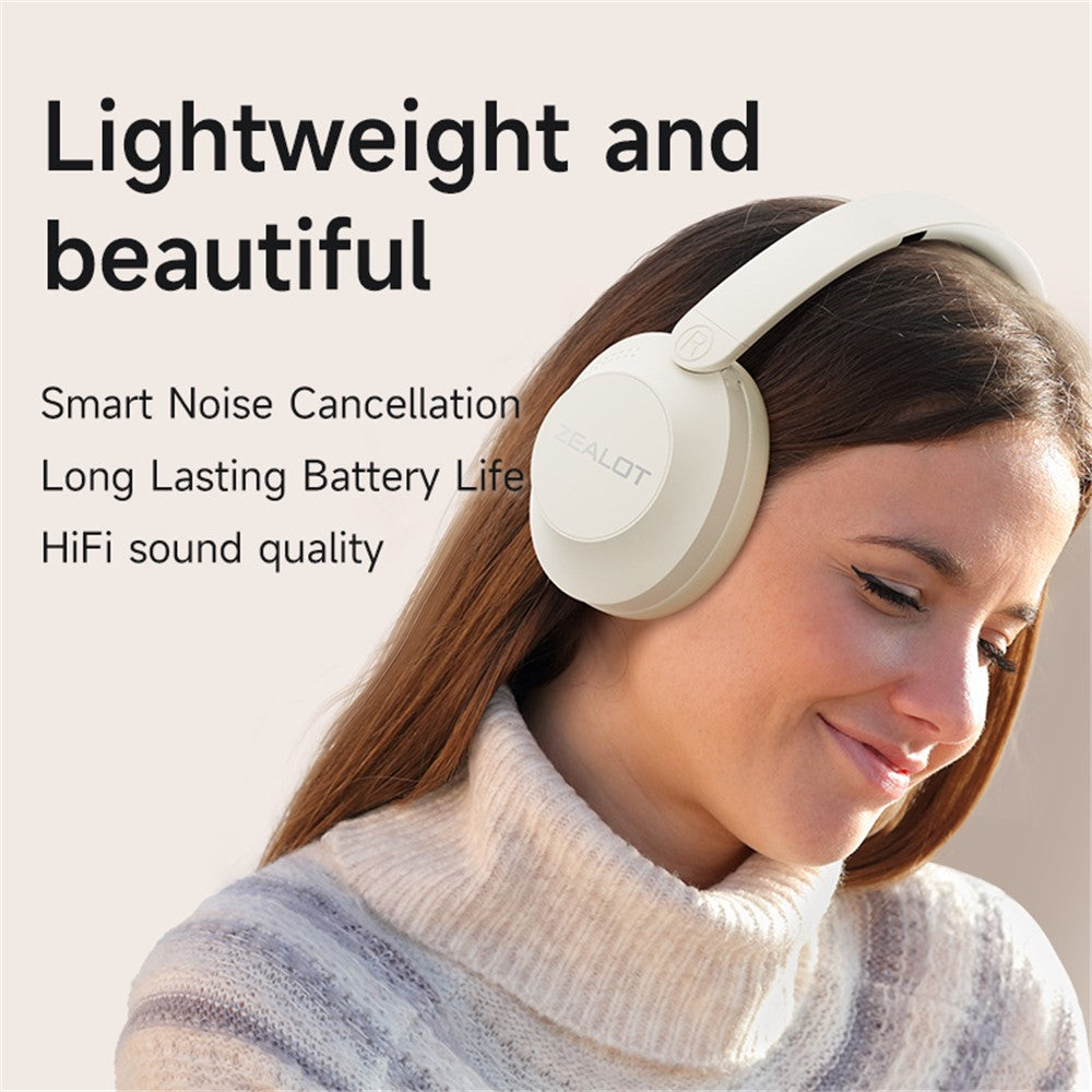 ZEALOT B38 Sports Wireless Bluetooth-compatible Headset Head-Mounted Noise Reduction Folding Headphone