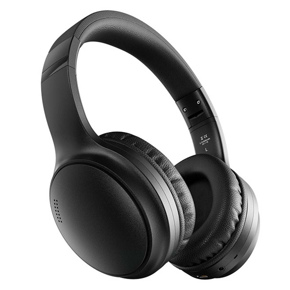 BT037 Bluetooth-compatible Noise Cancelling Headphones Over Ear ANC Wireless Deep Bass Headset