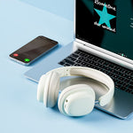 SY-T1 Over-Ear Bluetooth-kompatibelt Headset Vikbara Gaminghörlurar med Löstagbar ENC-mikrofon