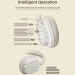 SY-T2 Wireless Over-Ear Bluetooth-compatible Headphone Foldable Headset with Built-In Noise Cancelling Microphone