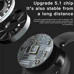 L700 Bluetooth-kompatible Hovedtelefon Over Ear Trådløst Musik Headset HiFi Stereo Bas Lyd Sport Øretelefon
