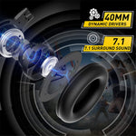 SOMIC G951USB Gaming Hovedtelefon USB Kablet Over-ear Computer Headset