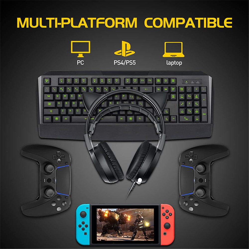 SOMIC G951USB Gaming Hovedtelefon USB Kablet Over-ear Computer Headset